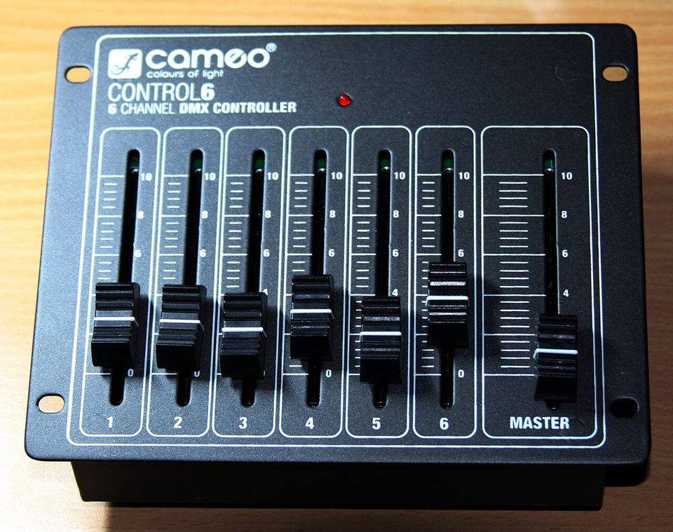 Enkel DMX-kontroller