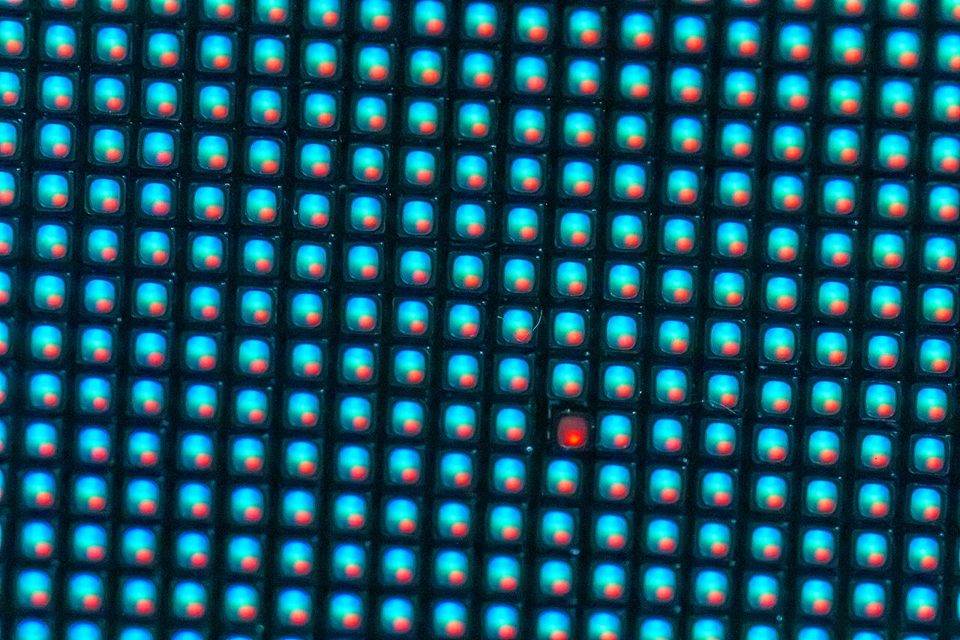 LED-vegg innendørs